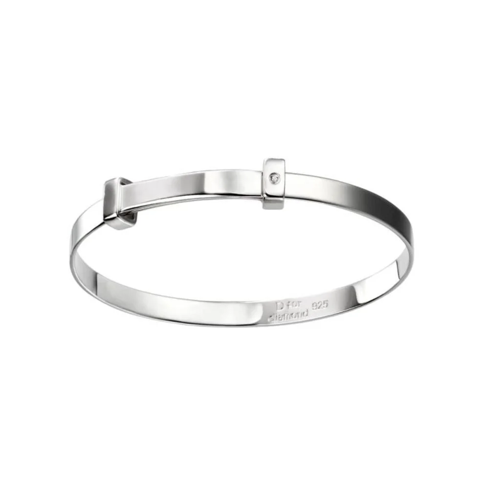 D For Diamond Bangle